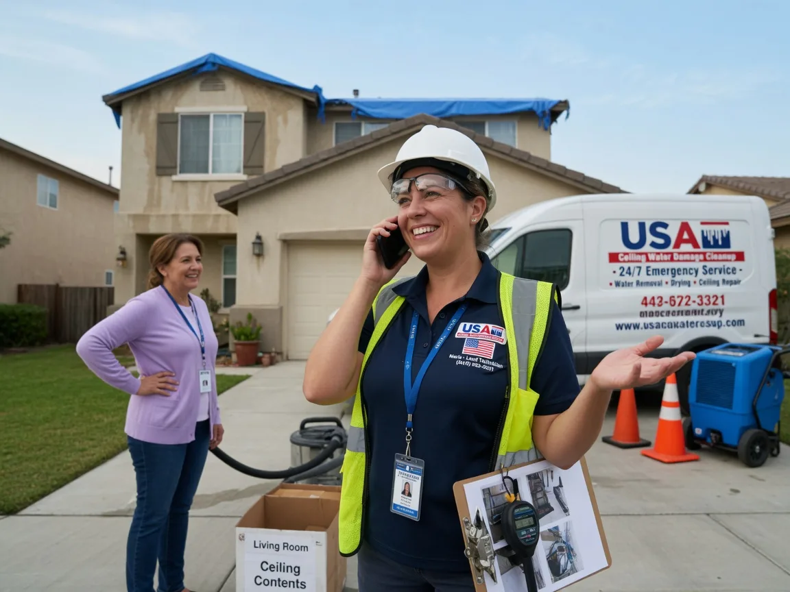 Ceiling Water Damage Restoration Golden, OK FAQs