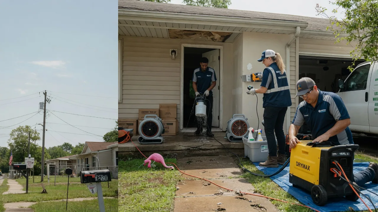Storm Damage Water Removal in Golden, OK near me